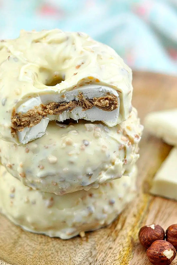 BERLINAS HELADAS DE CREMA DE AVELLANAS CASERA meditts