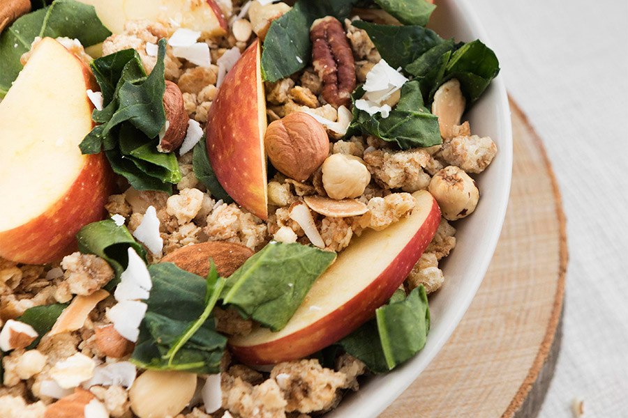 Ensalada con frutos secos