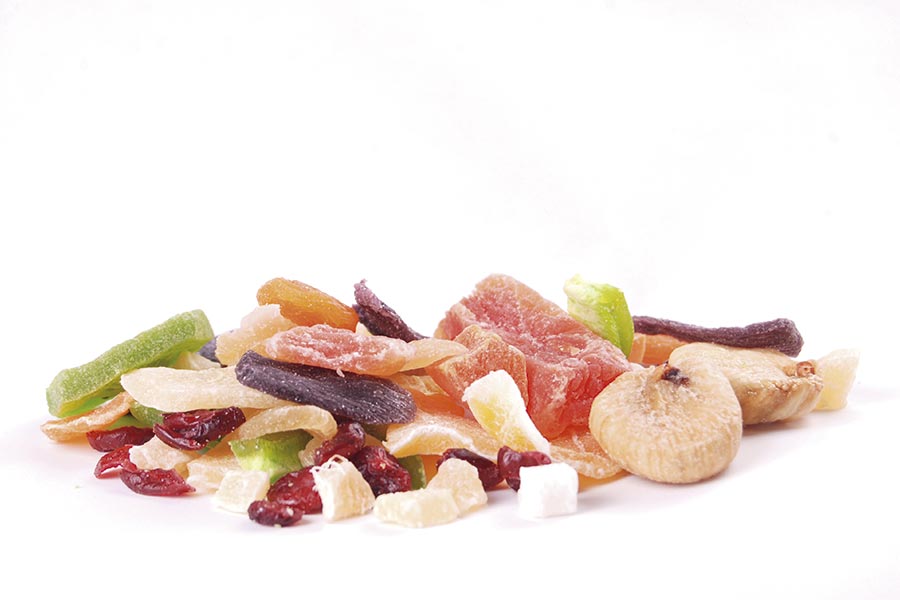 Frutas deshidratadas