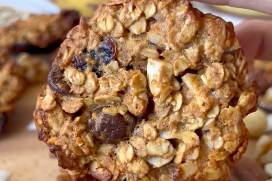 Galletas de avena y frutos secos