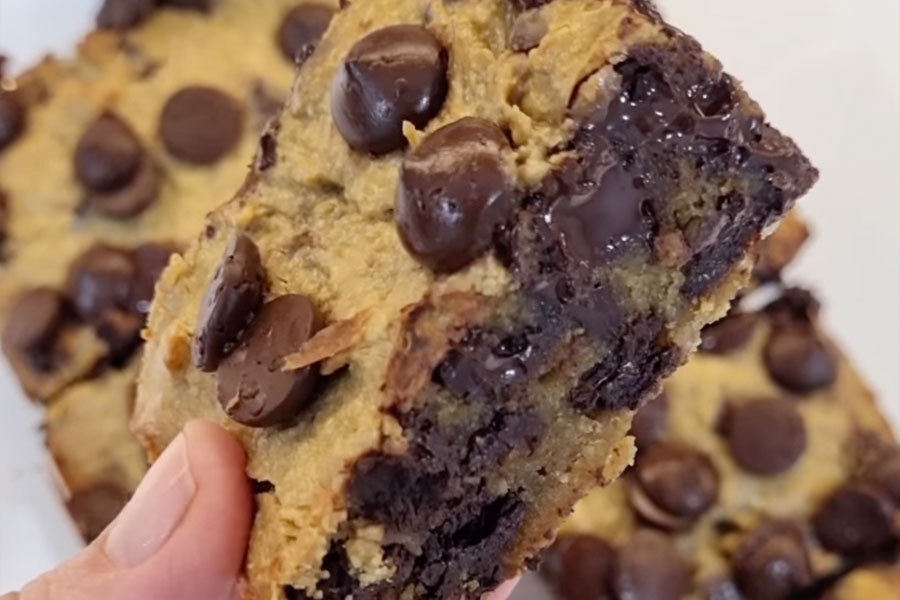 Receta Blondie de Pistacho