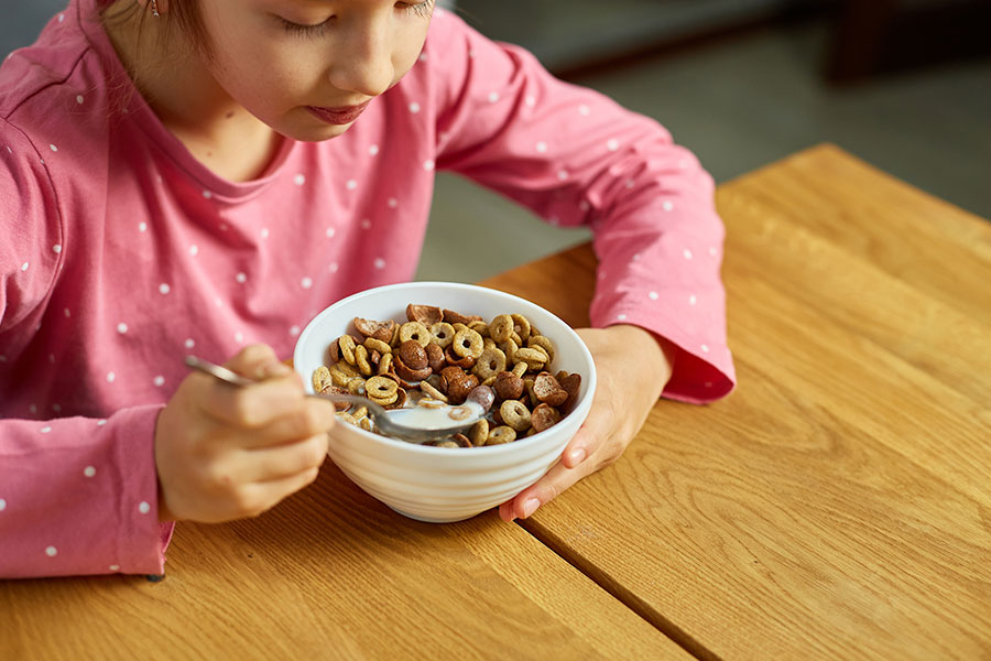 desayuno cereales y frutos secos