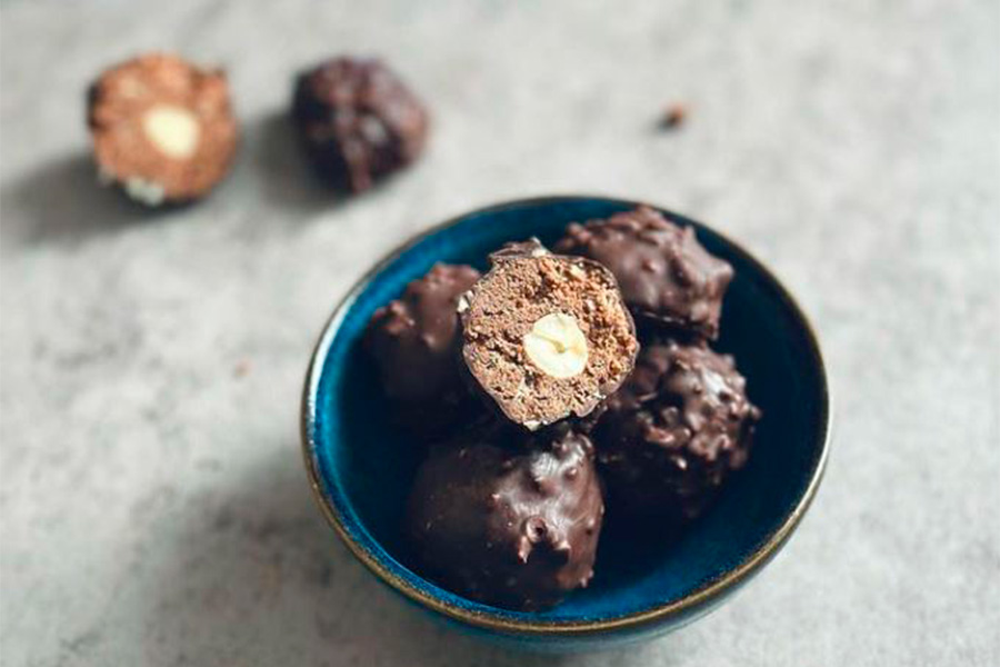 bombones avellana caseros