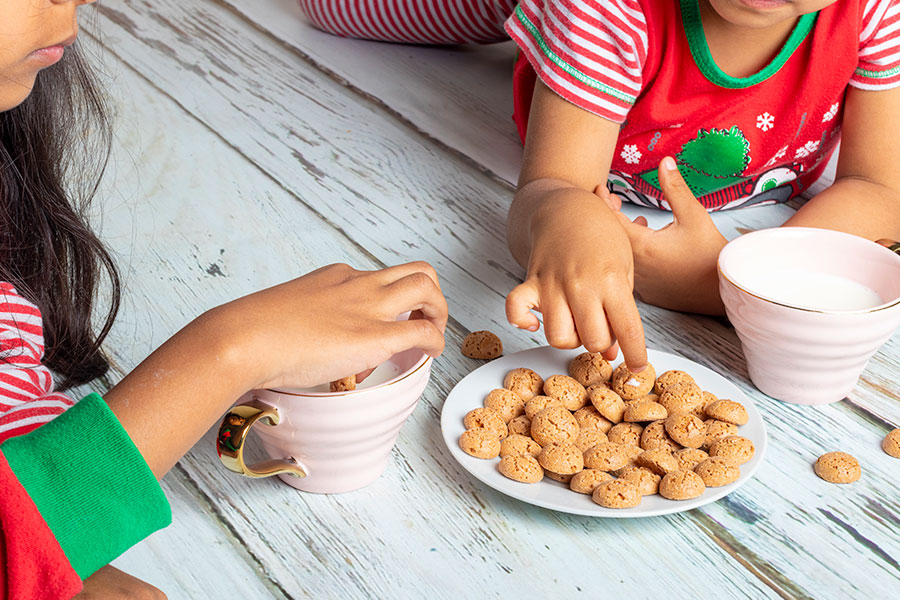 galletas de frutos secos para niños