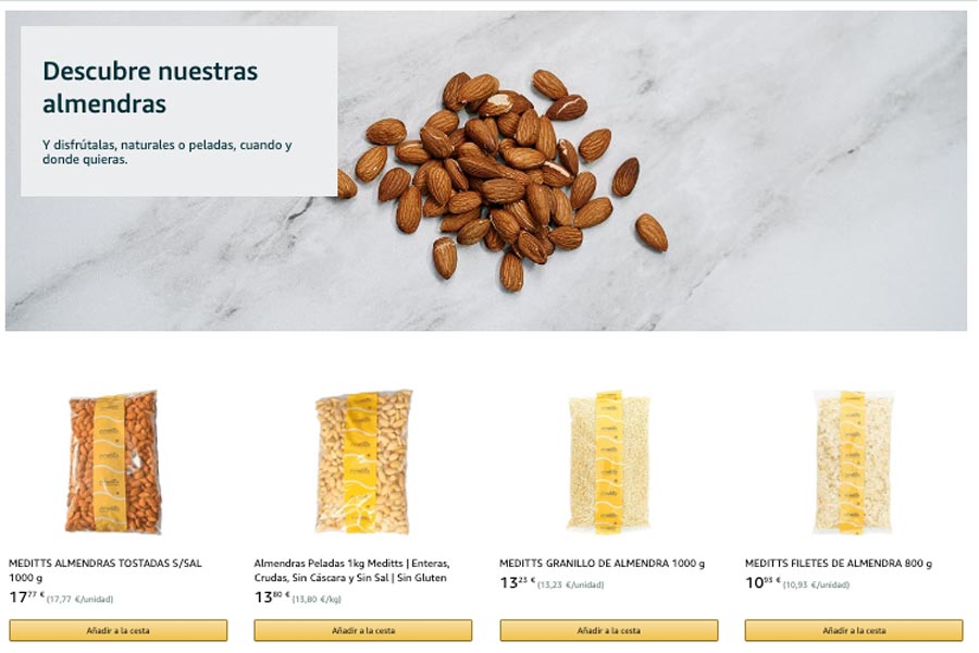 meditts almendras amazon