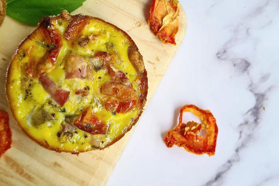 mini pizza quiche meditts recetario saludable
