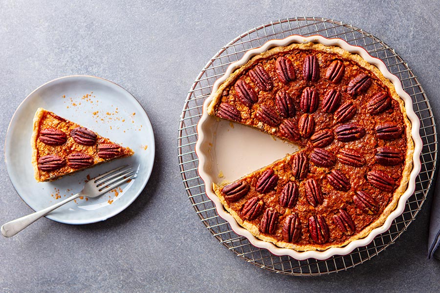 pastel nueces pecanas