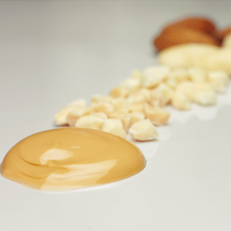 crema de almendras peladas